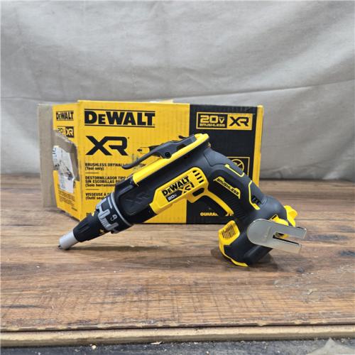 AS-IS DeWalt 20V MAX XR Brushless Cordless Drywall Screw Gun Tool Only
