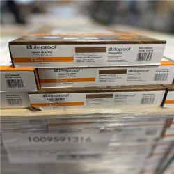 DALLAS LOCATION - Lifeproof Clermont Elm 22 mil x 8.7 in. W x 48 in. L Click Lock Waterproof Luxury Vinyl Plank Flooring PALLET-(37 CASES)