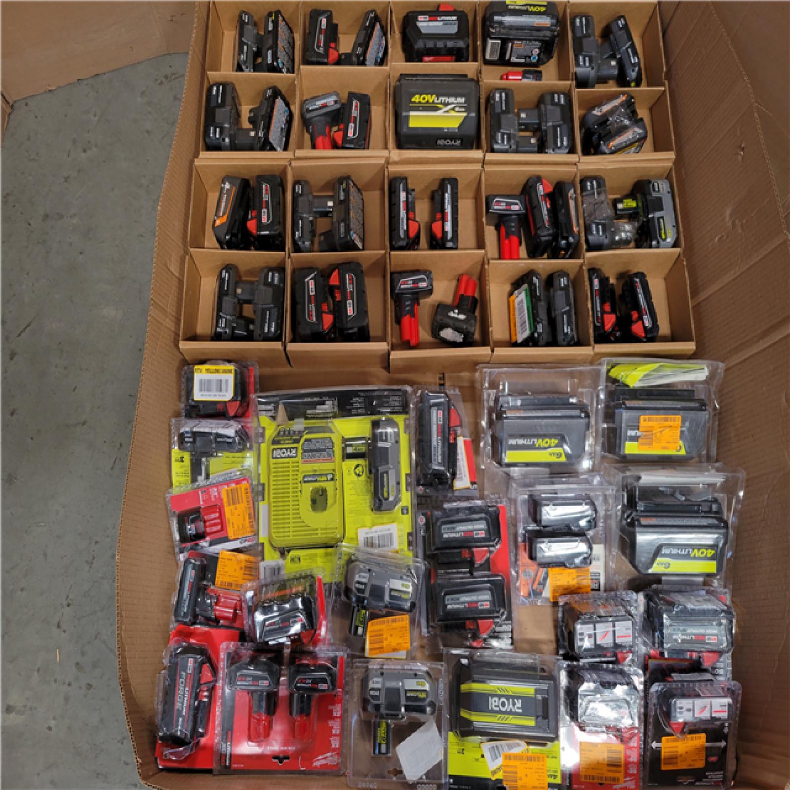 CALIFORNIA AS-IS BATTERY PALLET