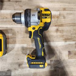 HOUSTON LOCATION - AS-IS DEWALT 20V XR Lithium-Ion Cordless Hammer Drill Kit