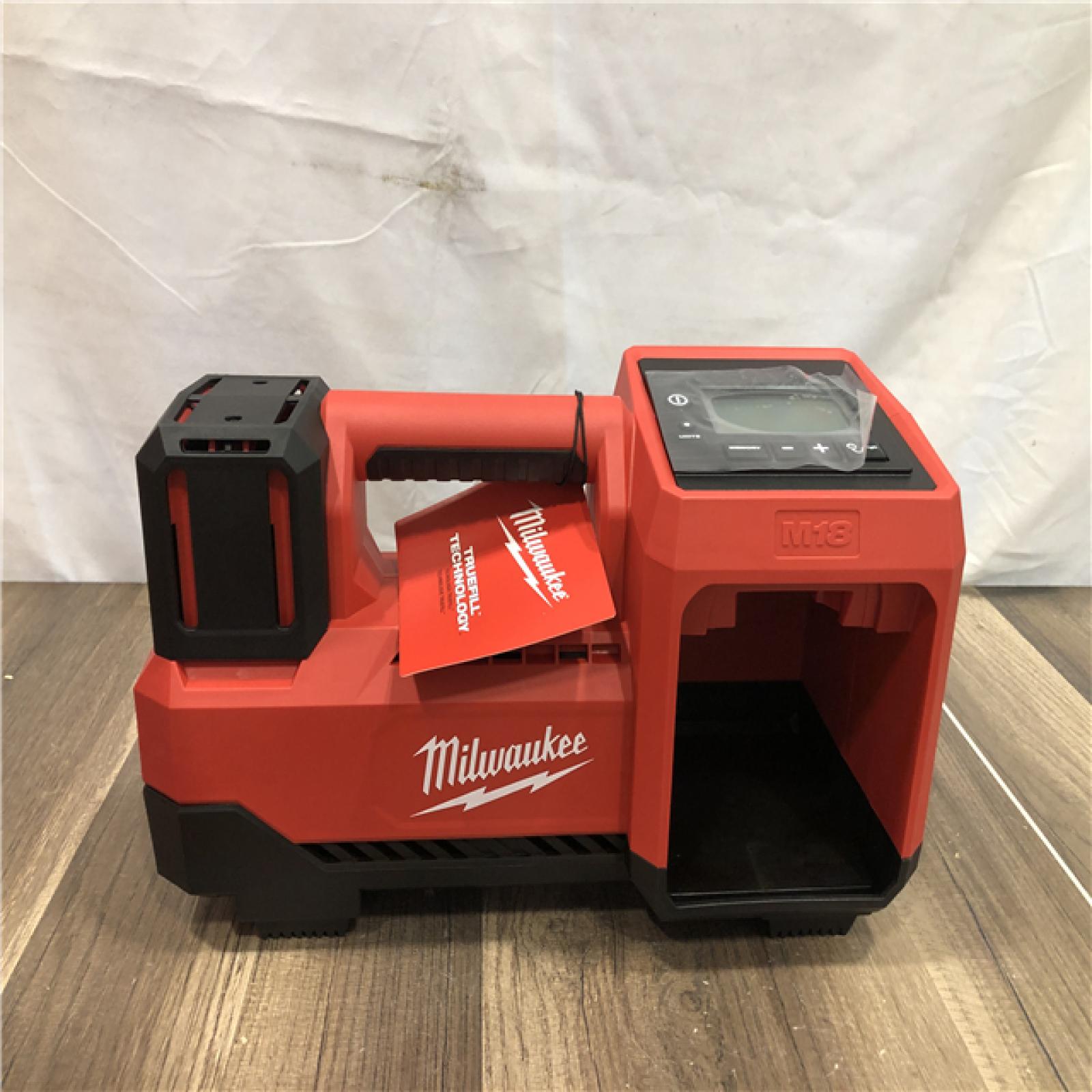 AS-IS Milwaukee 18-Volt Lithium-Ion Cordless Electric Portable Inflator (Tool-Only)