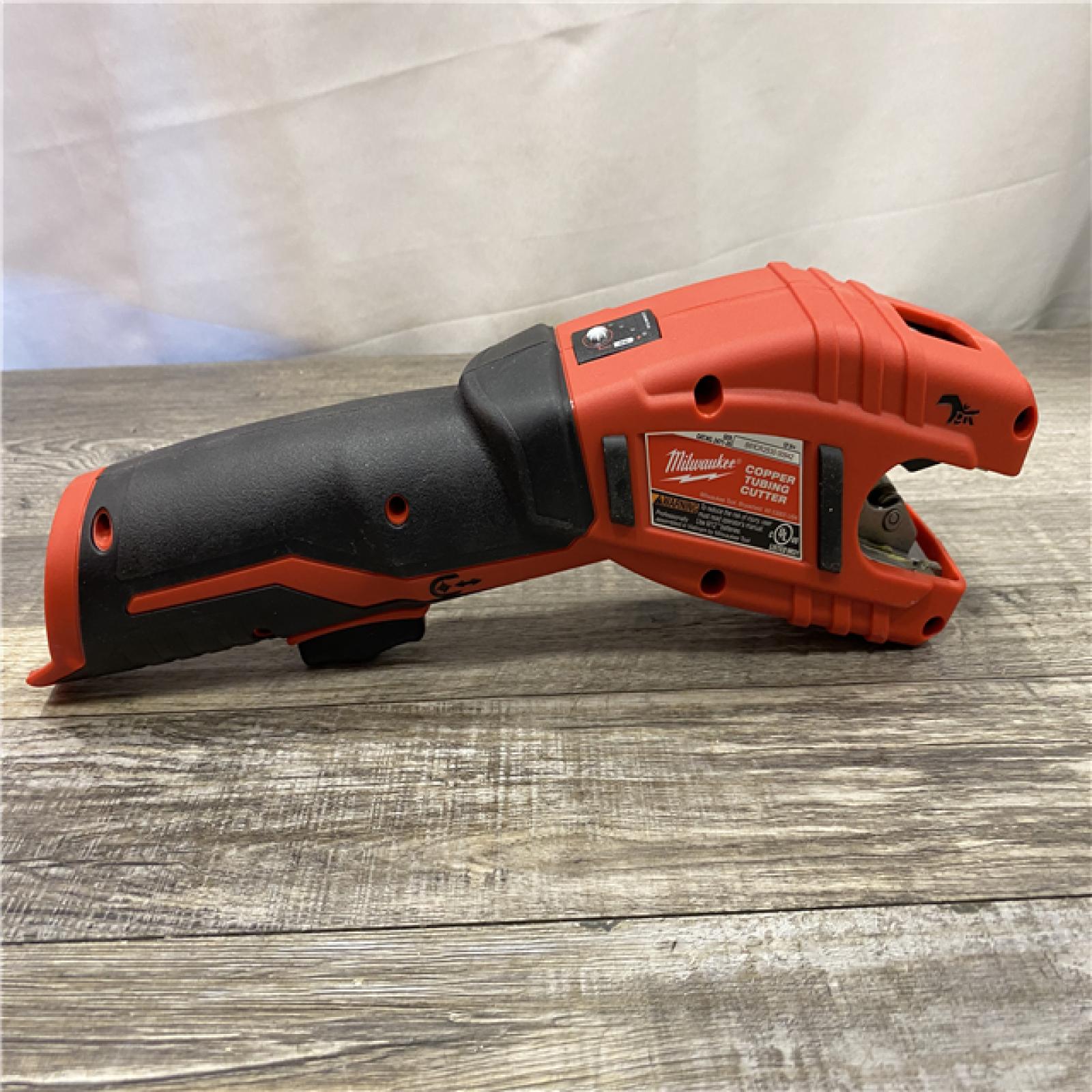 AS-IS Milwaukee 12V Lithium-Ion Cordless Copper Tubing Cutter (Tool-Only)