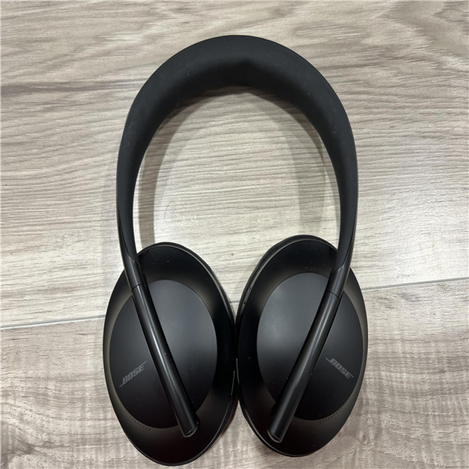AS-IS Bose Noise Cancelling 700 Triple Black Wireless Bluetooth Over-the-Ear Headphone