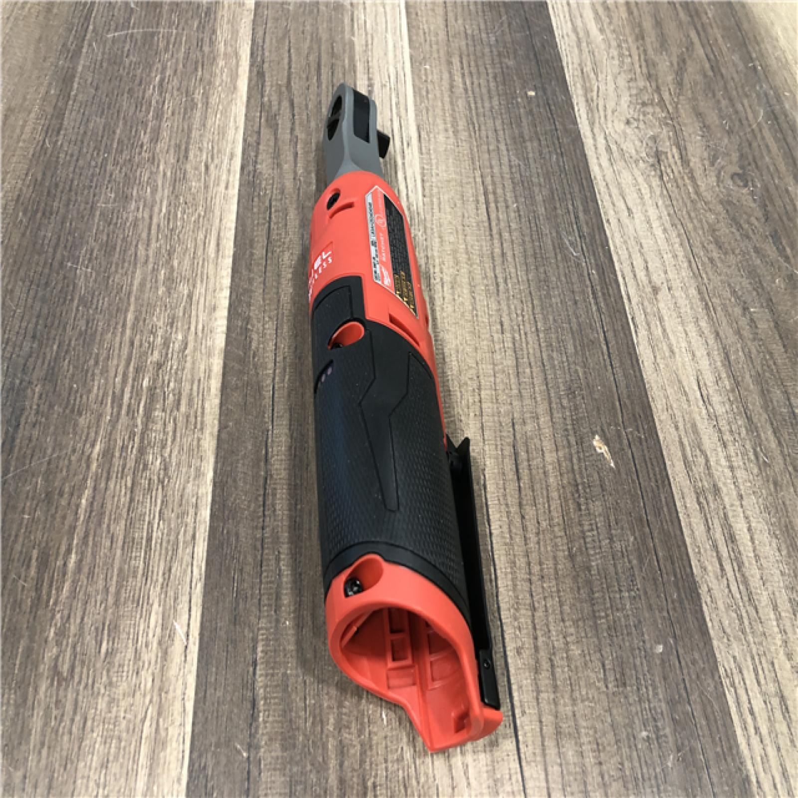 AS-IS Milwaukee FUEL 12-Volt Lithium-Ion Brushless Cordless High Speed 3/8 in. Ratchet (Tool-Only)