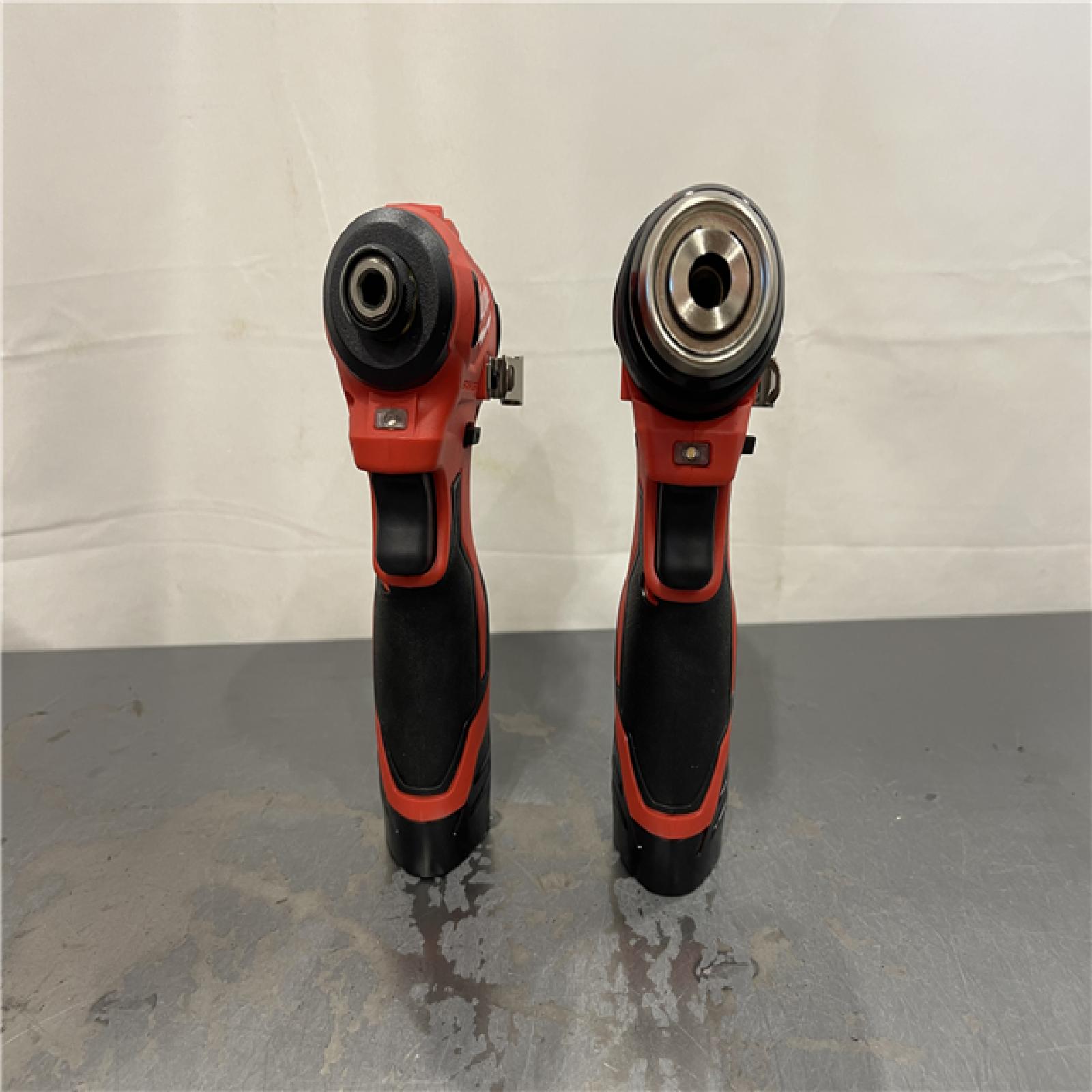 AS-IS - Milwaukee M12 12-Volt Lithium-Ion Brushless Cordless Subcompact Drill and Impact Driver Combo Kit