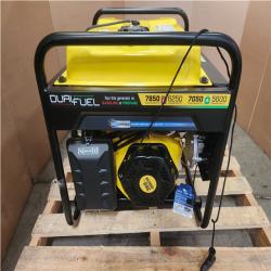Phoenix AS-IS Champion Power Equipment 7850/6250-Watt Recoil Start Dual Fuel Portable Generator w/ Free 3-Year Warranty for Home Backup and Storm Prep (Cord DOESN'T RETRACT)
