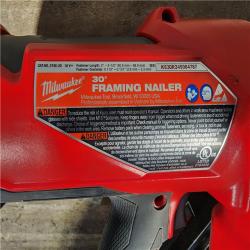 HOUSTON LOCATION - AS-IS M18 FUEL 3-1/2 in. 18-Volt 30-Degree Lithium-Ion Brushless Cordless Framing Nailer (Tool-Only)