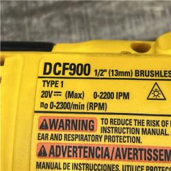 AS-IS DEWALT 20V MAX Lithium-Ion Cordless 1/2 in. Impact Wrench Kit