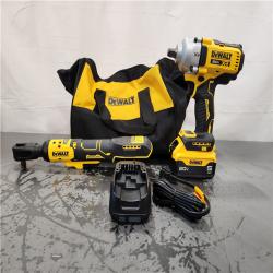 AS-IS- DEWALT 20V Lithium-Ion Cordless 2-Tool Combo Kit