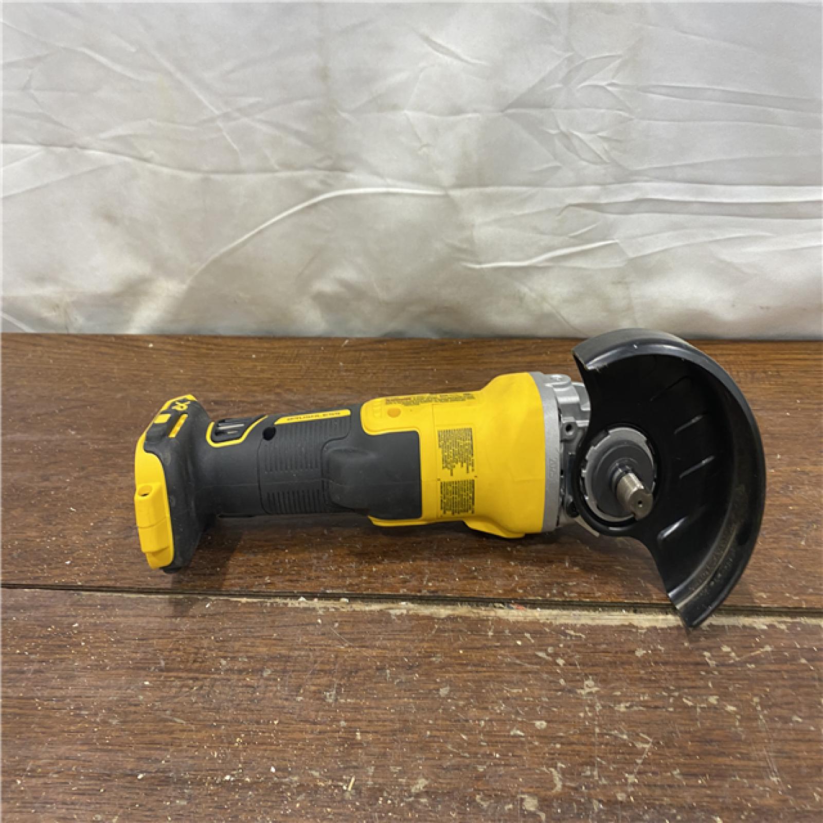 AS-IS DeWalt DCG405B 20V Max XR 4.5-Inch Slide Switch Small Angle Grinder (Tool Only)
