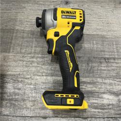 AS-IS DEWALT Atomic 20V Max Lithium-Ion Brushless Cordless Compact 1/4 in. Impact Driver Kit