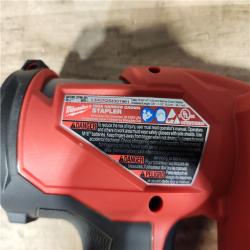 HOUSTON LOCATION - AS - IS Milwaukee FUEL 18-Volt Lithium-Ion Brushless Cordless 18-Gauge 1/4 in. Narrow Crown Stapler (Tool-Only)