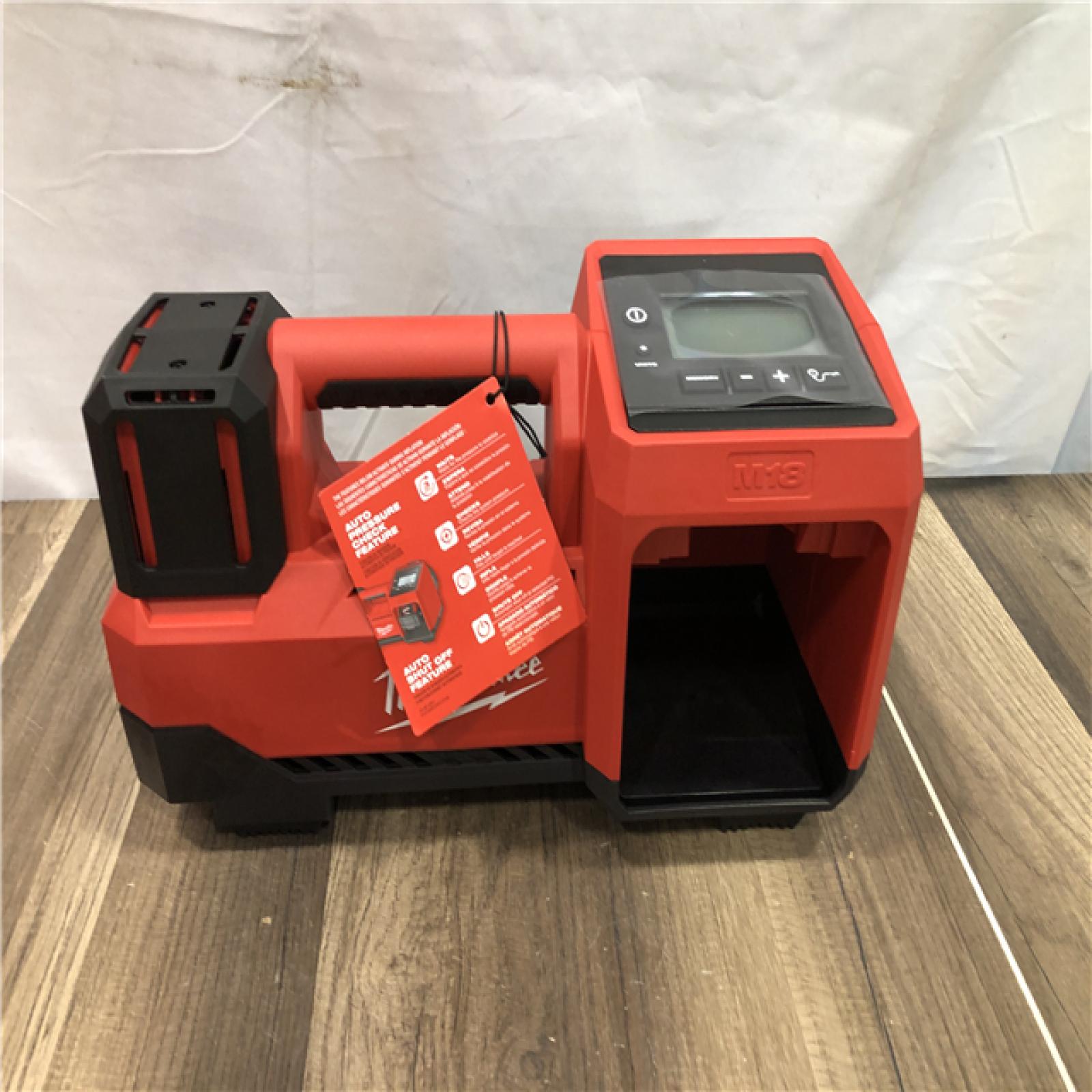 AS-IS Milwaukee 18-Volt Lithium-Ion Cordless Electric Portable Inflator (Tool-Only)