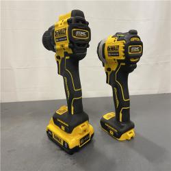 AS- IS -  DeWalt ATOMIC 20V MAX Lithium-Ion Cordless Combo Kit (2-Tool) Kit