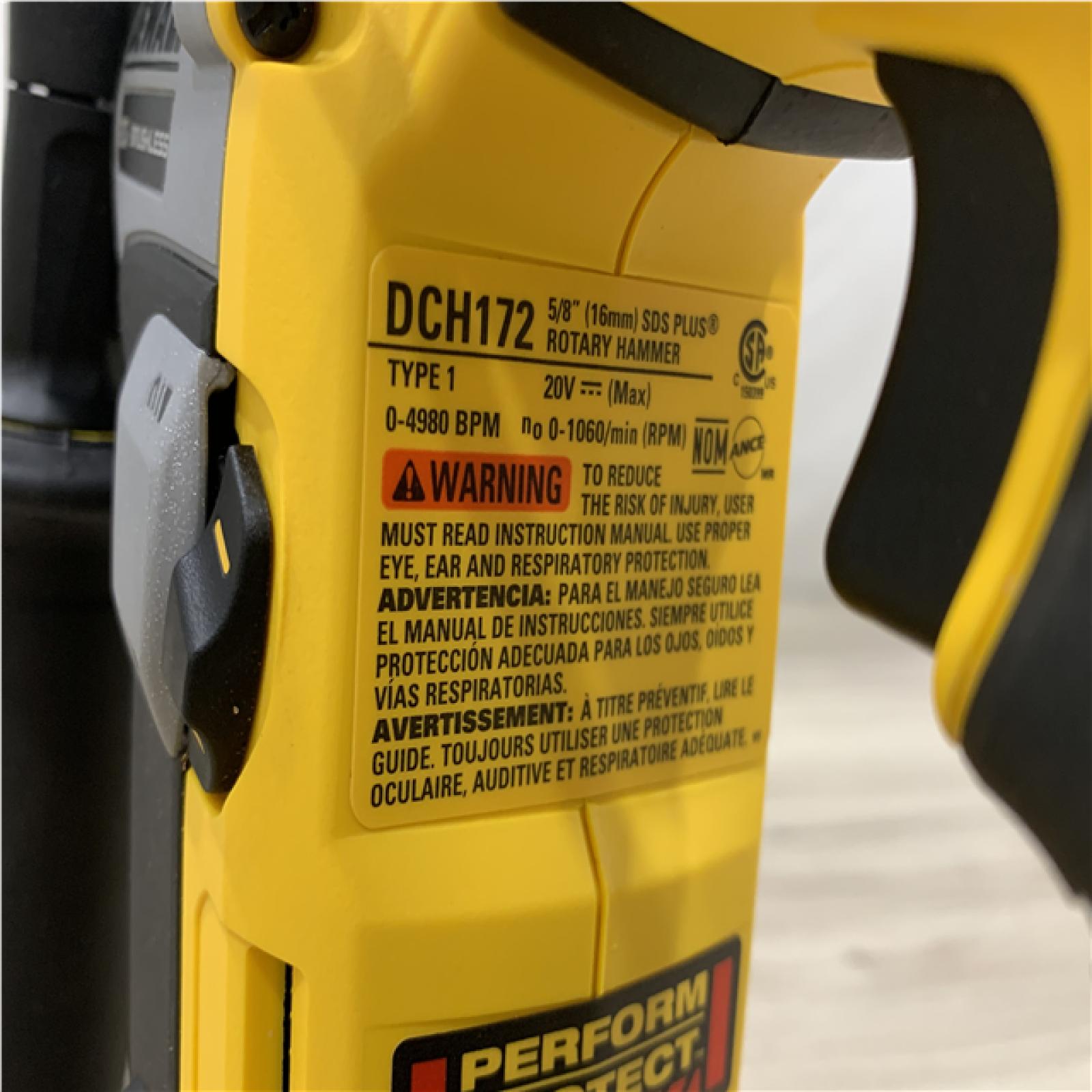 AS-IS DEWALT ATOMIC 20V MAX Cordless Brushless Ultra-Compact 5/8 in. SDS Rotary Hammer (Tool Only)