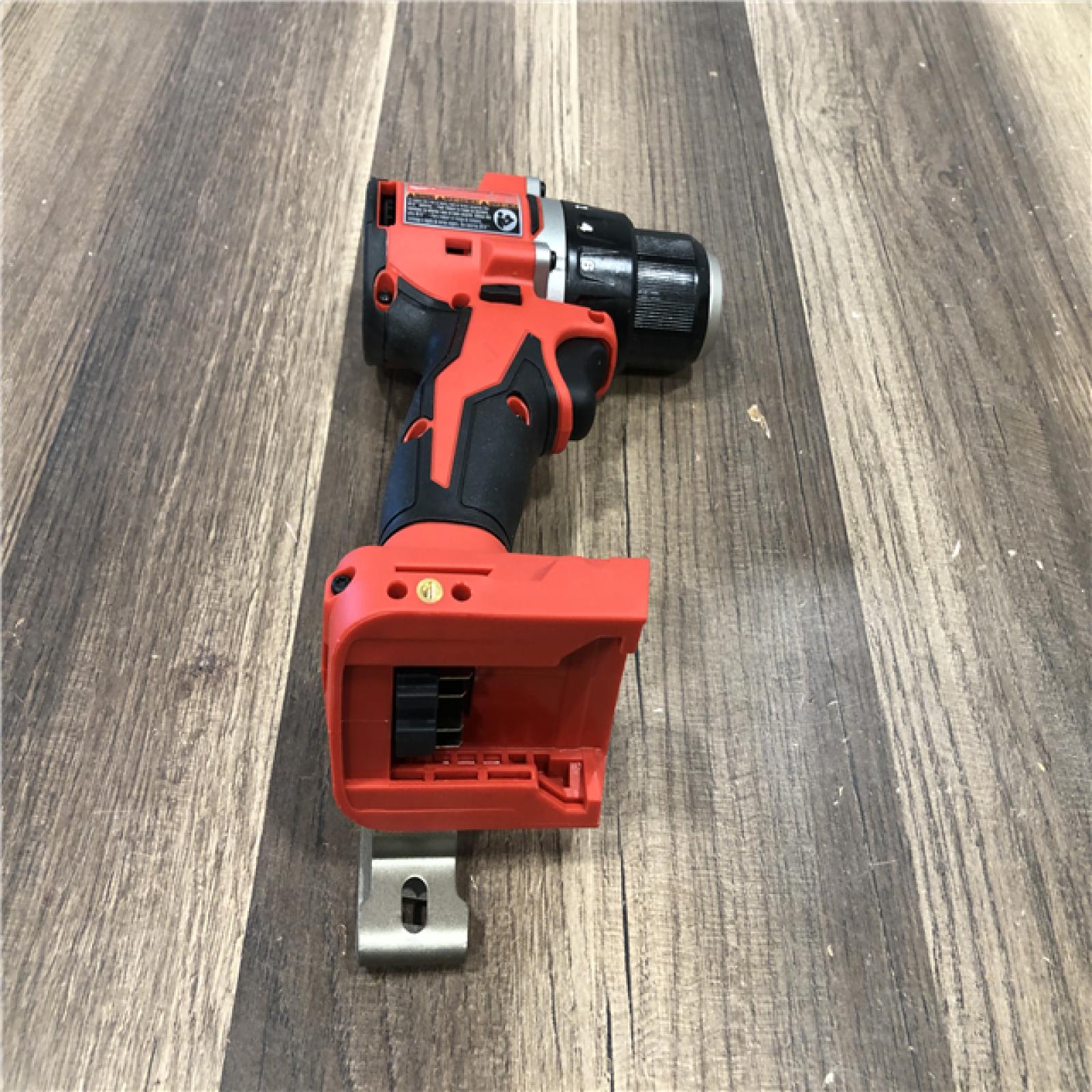 AS-IS Milwaukee 18V Lithium-Ion Brushless Cordless 1/2 in. Compact Drill/Driver (Tool-Only)