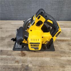HOUSTON LOCATION - AS-IS (APPEARS LIKE NEW) DeWALT Flexvolt Max 7-1/4  60V Brushless Circular Saw DCS578B (Bare Tool)