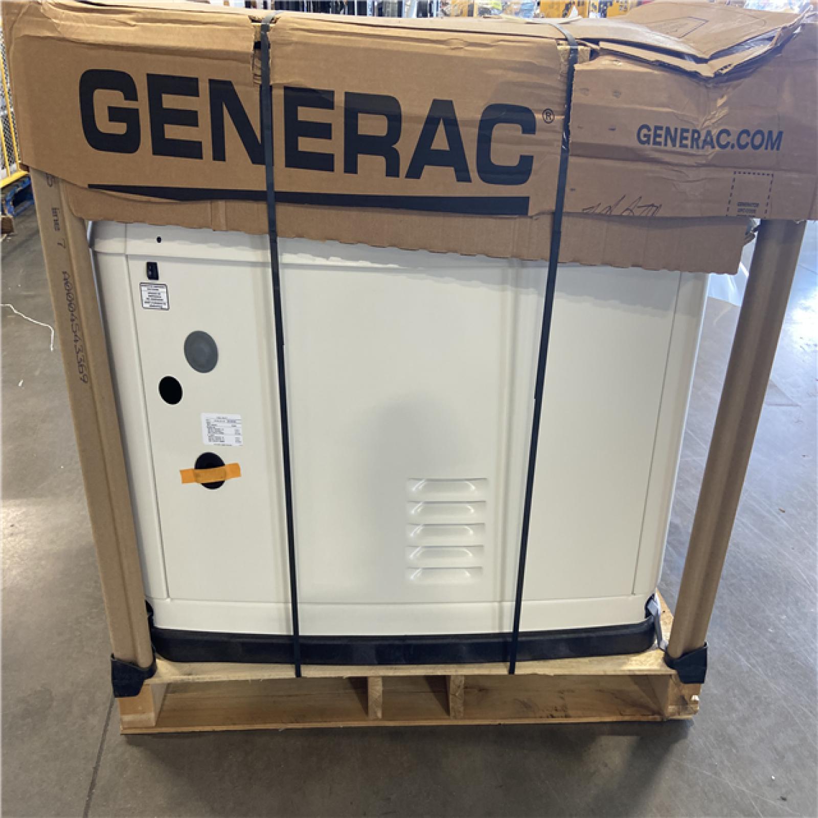 DALLAS LOCATION - Generac 26,000 Watt - Dual Fuel Air- Cooled Whole House Home Standby Generator