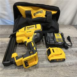 AS-IS DEWALT 20V MAX XR Lithium-Ion Cordless 18-Gauge Narrow Crown Stapler Kit