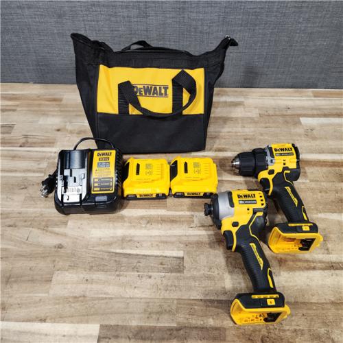 HOUSTON LOCATION - AS - IS DEWALT ATOMIC 20-Volt MAX Lithium-Ion Cordless Combo Kit
