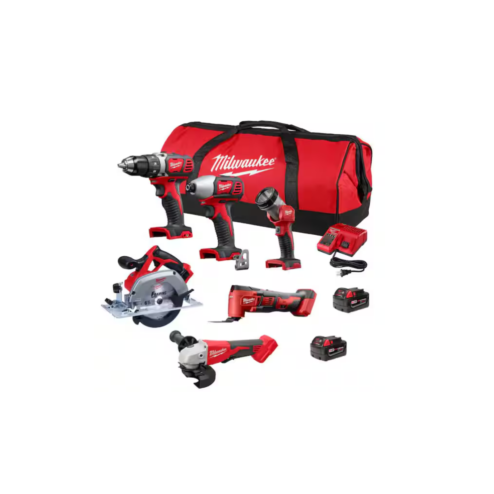 NEW! Milwaukee 18-Volt Lithium-Ion Cordless (6-Tool) Combo Kit