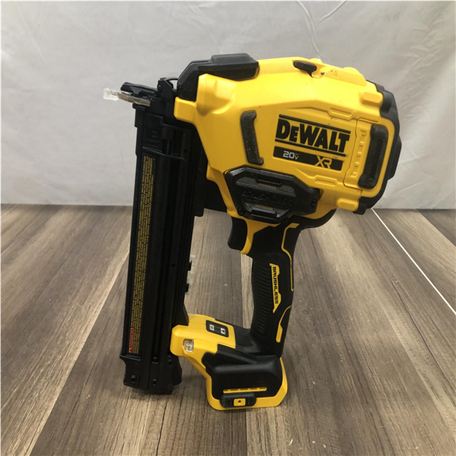 AS-IS DEWALT 20V MAX XR 18 Gauge Cordless Brad Nailer (Tool Only)