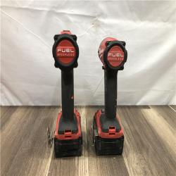 AS-IS Milwaukee FUEL 18V Lithium-Ion Brushless Cordless Hammer Drill and Impact Driver Combo Kit
