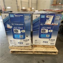 DALLAS LOCATION- MRCOOL 36K BTU 23 SEER2 3 Ton 5-Zone Mini-Split Condenser PALLET (2 UNITS)