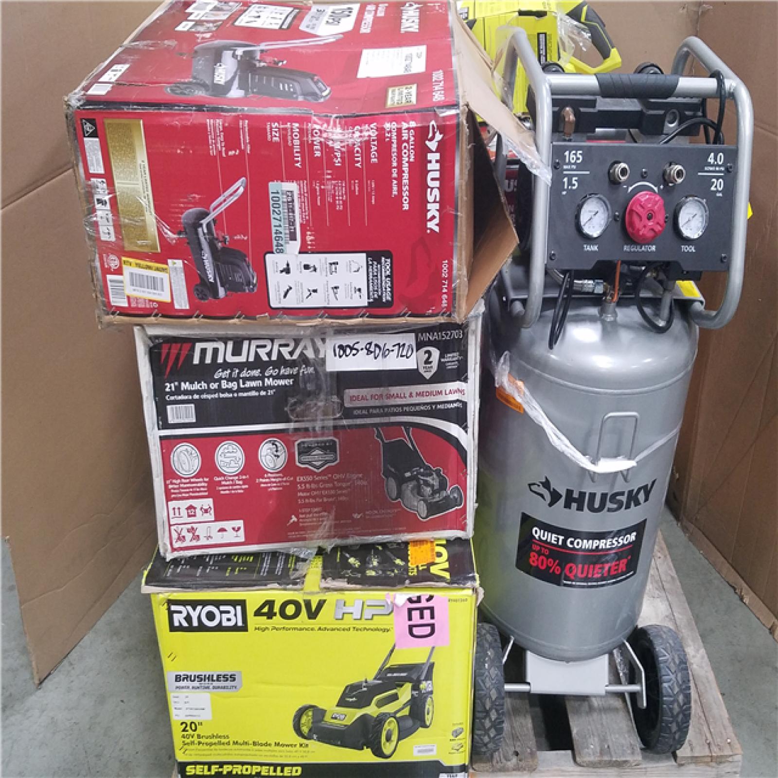 CALIFORNIA AS-IS OUTDOOR POWER EQUIPMENT