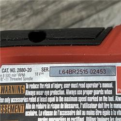 AS-IS Milwaukee FUEL 18V Lithium-Ion Brushless Cordless 4-1/2 in./5 in. Grinder w/Paddle Switch (Tool-Only)
