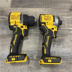AS-IS DEWALT ATOMIC 20-Volt MAX Lithium-Ion Cordless Combo Kit