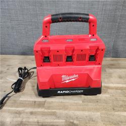 HOUSTON LOCATION - AS-IS Milwaukee M18 Packout Six Bay Rapid Charger (TOOL ONLY)