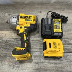 AS-IS DEWALT 20V MAX Lithium-Ion Cordless 1/2 in. Impact Wrench Kit