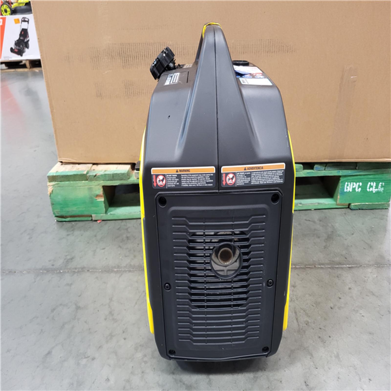 CALIFORNIA AS-IS  CHAMPION 4500 STARTING WATTS/ 3250 RUNNING WATTS GENERATOR INVERTER