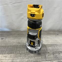 AS-IS DEWALT 20V MAX XR Cordless Brushless Fixed Base Compact Router (Tool Only)