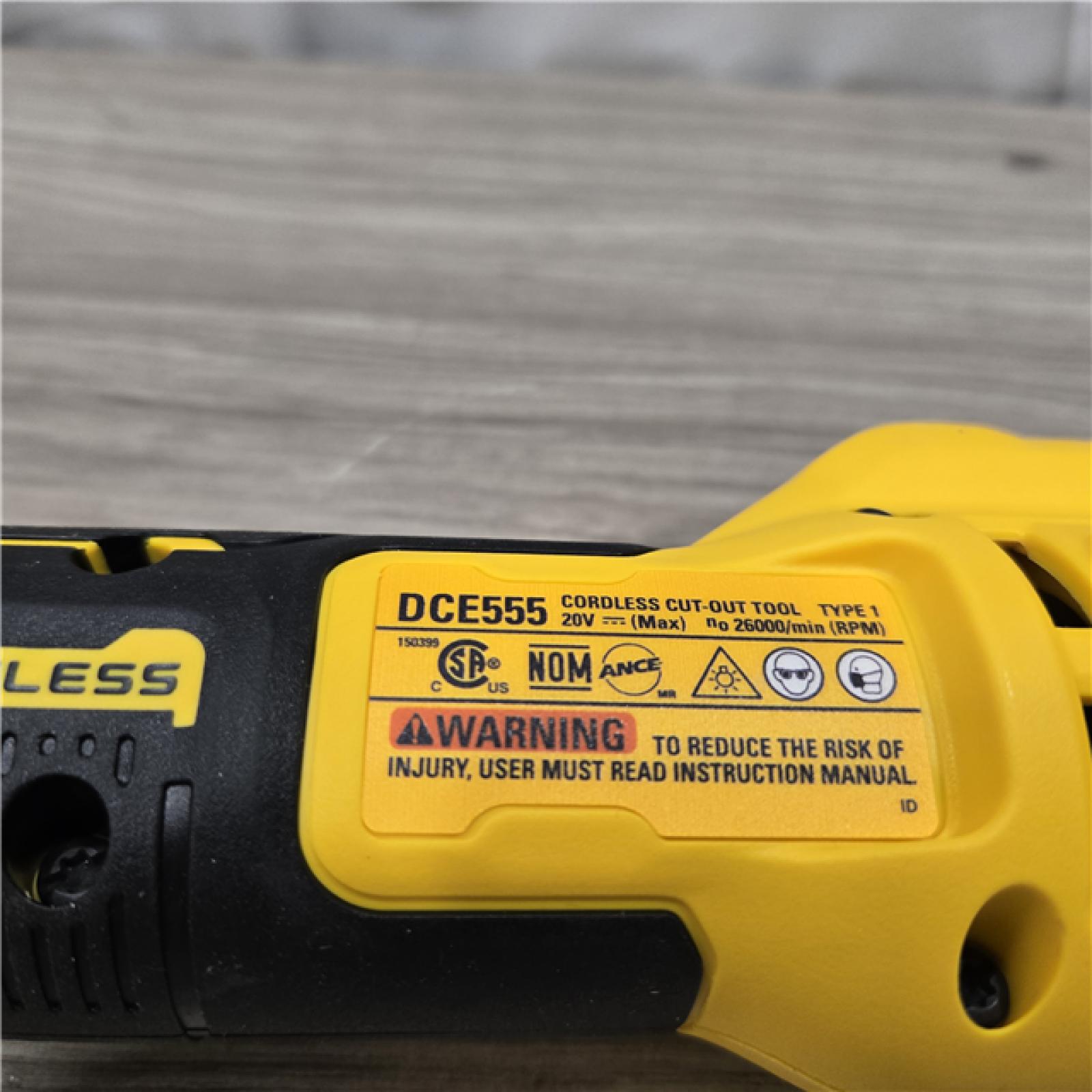 AS-IS DEWALT 20V MAX Cordless Cut-Out Tool (Tool-Only)