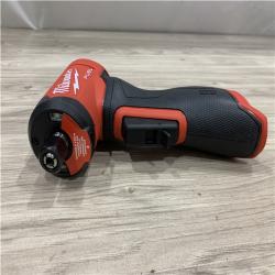 AS-IS Milwaukee FUEL 12V Lithium-Ion Brushless Cordless 1/4 in. Right Angle Die Grinder (Tool-Only)