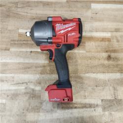 HOUSTON LOCATION - AS-IS Milwaukee M18 FUEL ONE-KEY 18V Lithium-Ion Brushless Cordless 1/2 in. Impact Wrench with Friction Ring (Tool-Only)