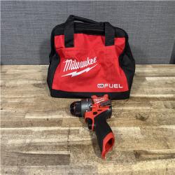 Houston Location AS-IS Milwaukee FUEL 12V Lithium-Ion Brushless Cordless 1/2 in. Hammer Drill (Tool-Only)