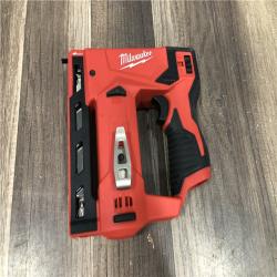 AS-IS Milwaukee 12-Volt Lithium-Ion Cordless 3/8 in. Crown Stapler (Tool-Only)