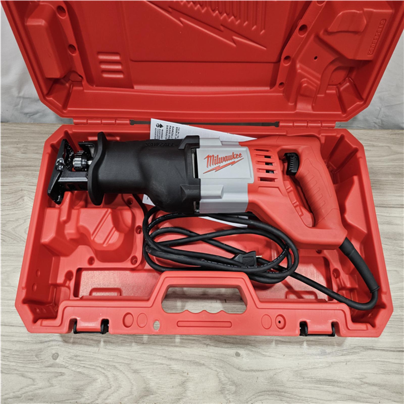 AS-IS 12 Amp 1-1/8 in. Stroke SAWZALL Reciprocating Saw and Case