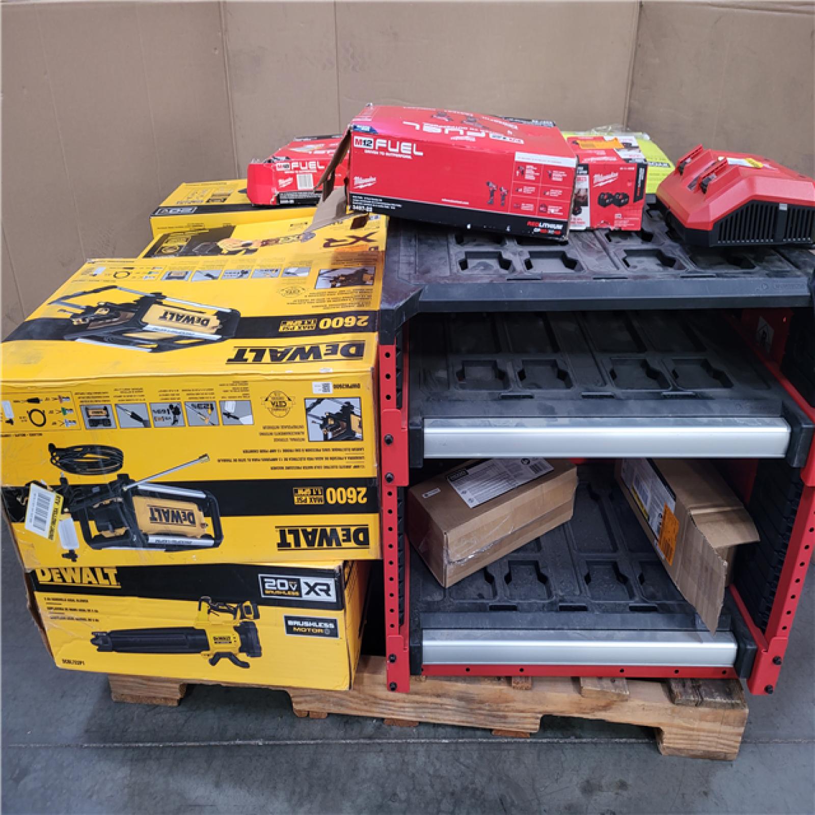 CALIFORNIA AS-IS TOOL PALLET