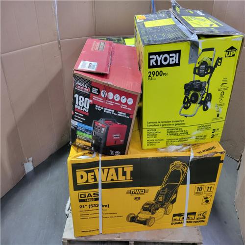 CALIFORNIA AS-IS OUTDOOR POWER EQUIPMENT