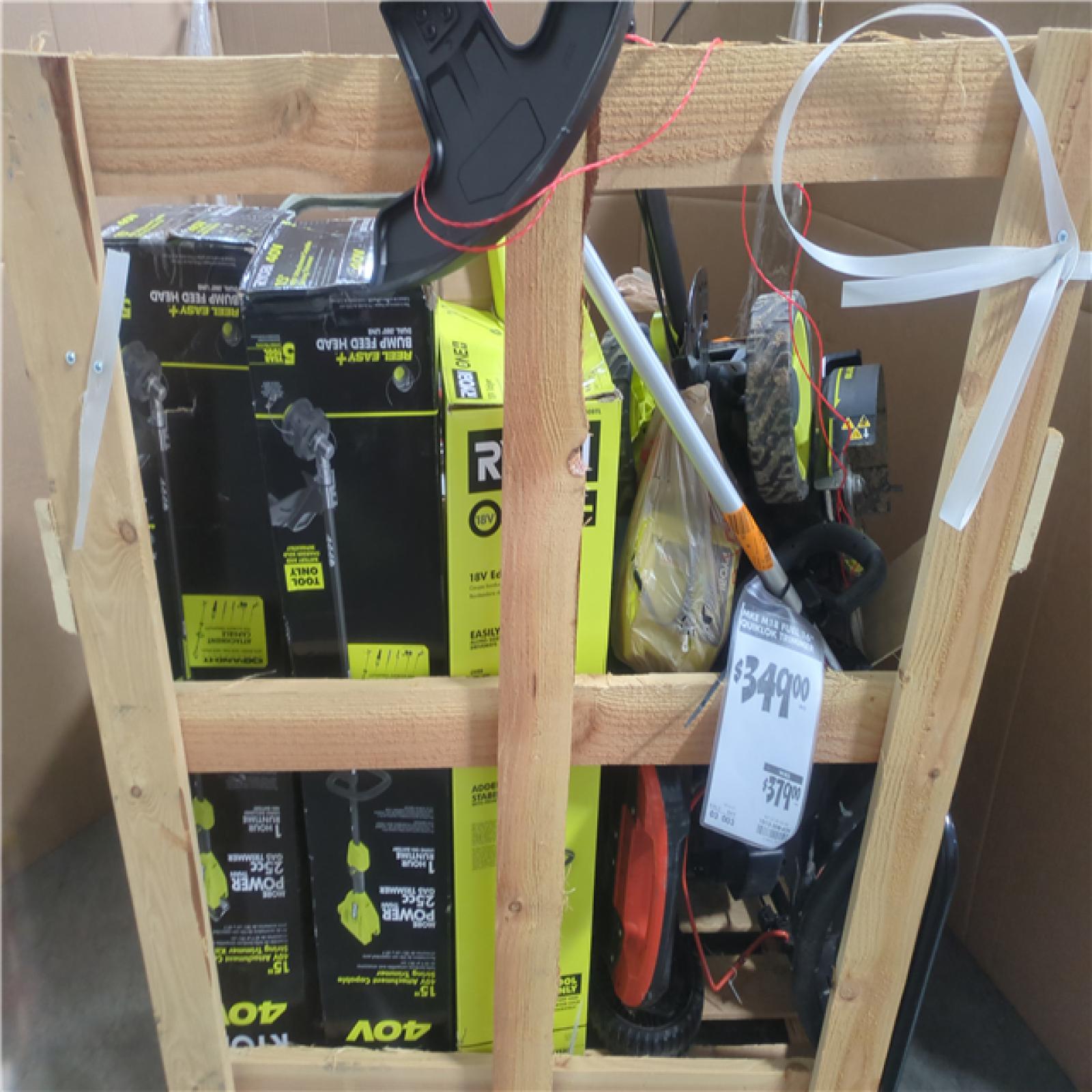 CALIFORNIA AS-IS OUTDOOR POWER EQUIPMENT