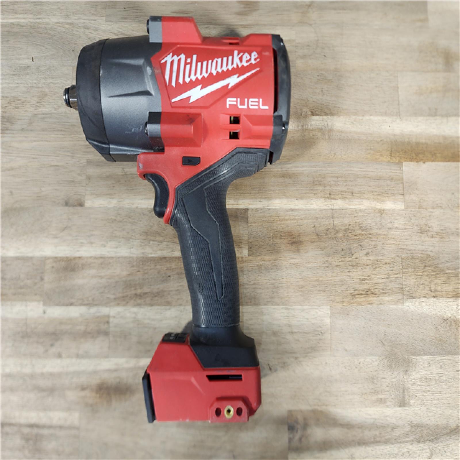 HOUSTON LOCATION - AS-IS Milwaukee M18 FUEL 18V Lithium-Ion Brushless Cordless 1/2 in. Impact Wrench with Friction Ring (Tool-Only)