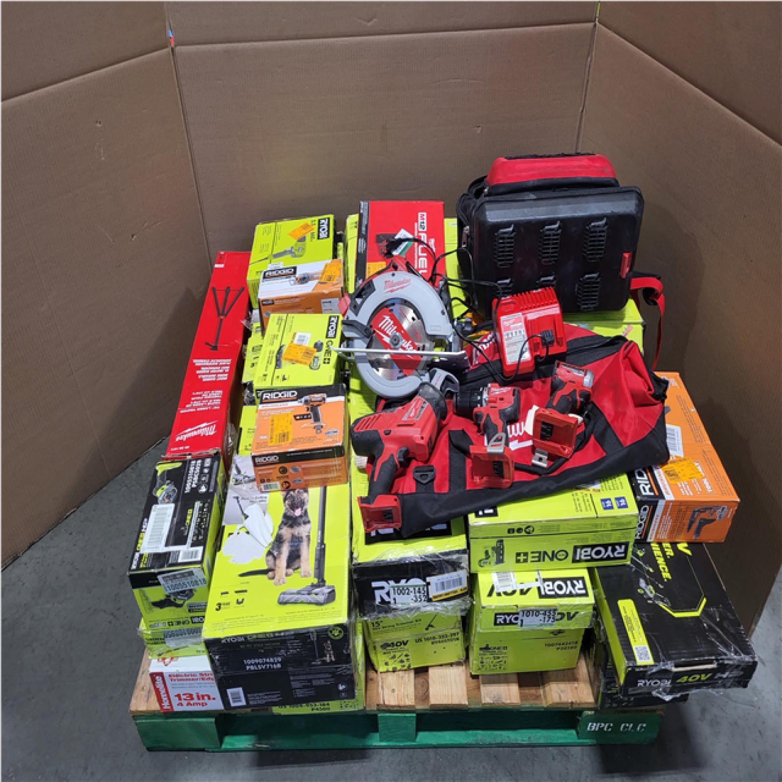 CALIFORNIA AS-IS TOOL PALLET