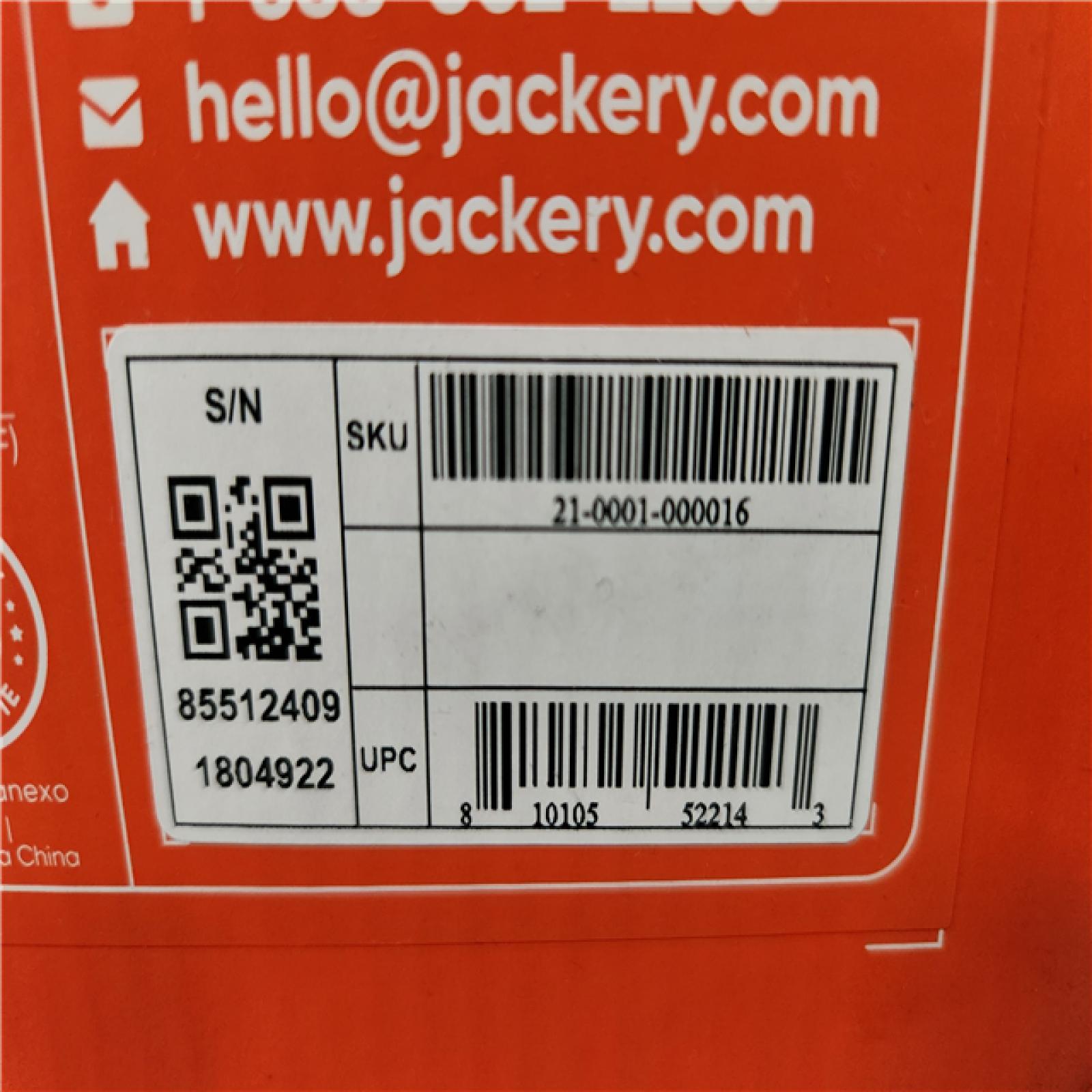 Phoenix Location NEW Jackery Solar Generator Explorer 2000 Plus 2042.8Wh/ 3000W Model No. Je-2000C (SEALED)