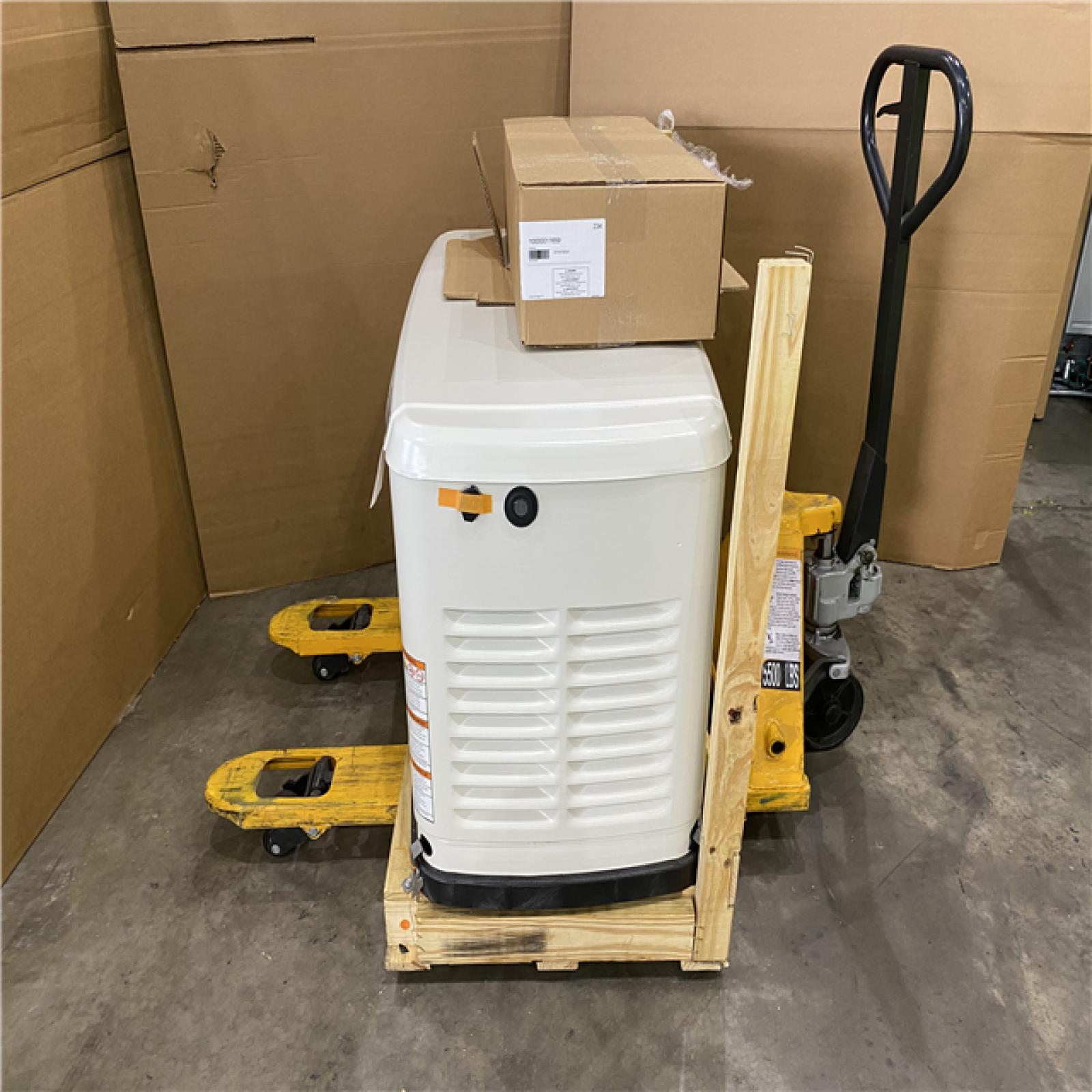 Houston Location- AS-IS - 24,000 Watt - Dual Fuel Air- Cooled Whole House Home Standby Generator