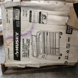 Phoenix Husky Tool Storage 52 in. W x 20 in. D Heavy Duty Rolling Tool Chest Combo in Matte Black