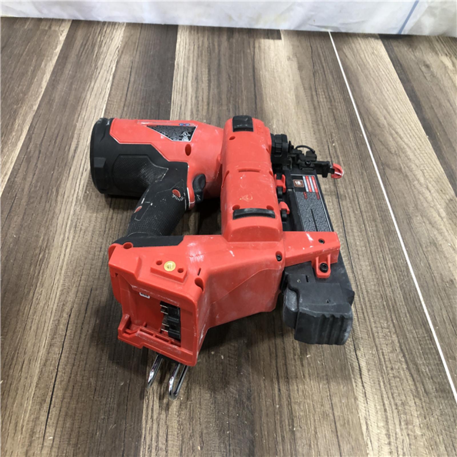 AS-IS Milwaukee FUEL 18-Volt Lithium-Ion Brushless Cordless Gen II 18-Gauge Brad Nailer (Tool-Only)